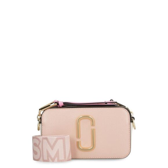 MARC JACOBS The Snapshot Leather Crossbody Bag Women PINK Shopping Bags - Picture 5 of 5